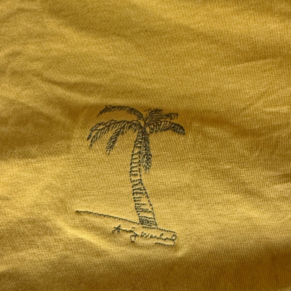 Billabong Men's Vibrant Yellow Short Sleeve Tee - Picture 5 of 5